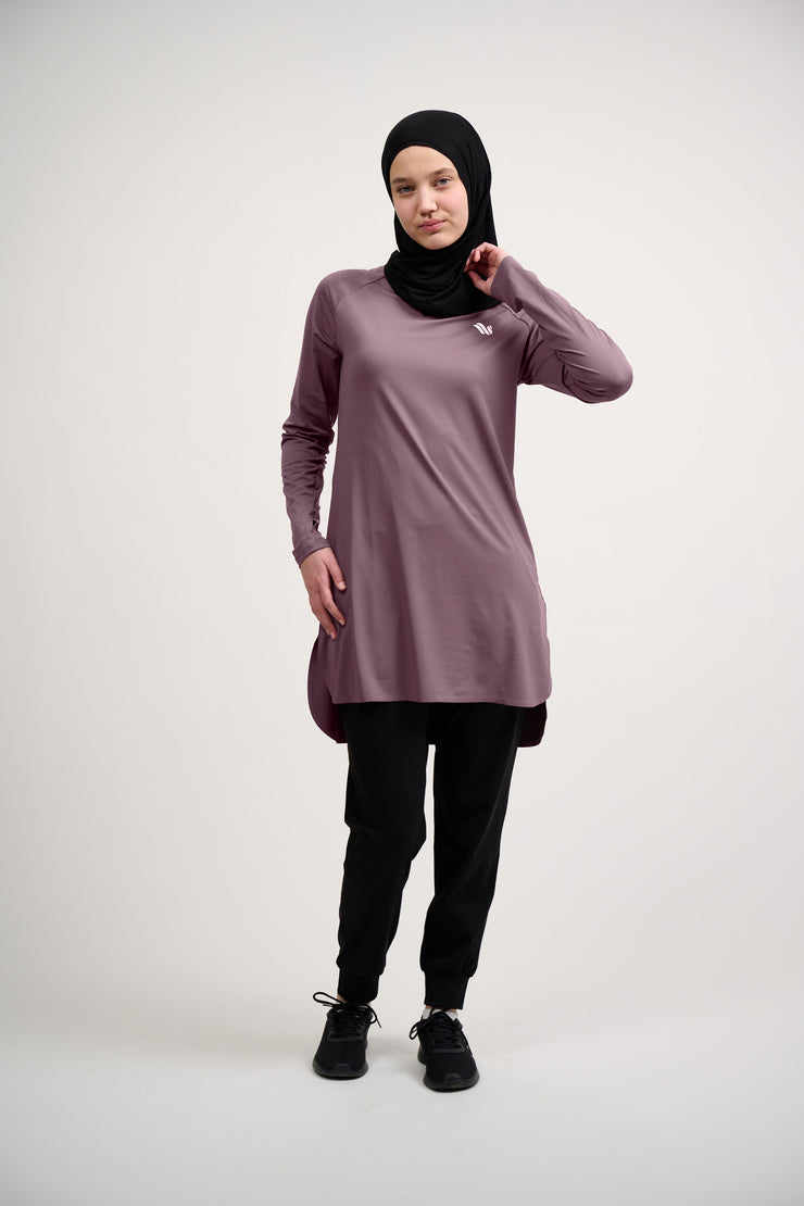 The Staple Modest Sports Dress- Lavender Rose