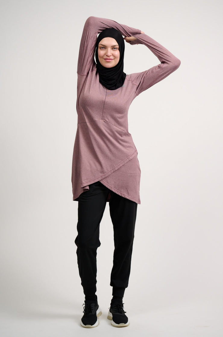 Hijab-friendly active top