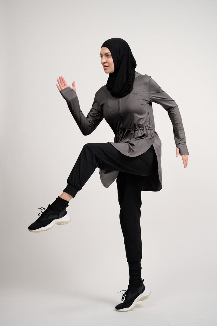 Modest hijabi workout clothes