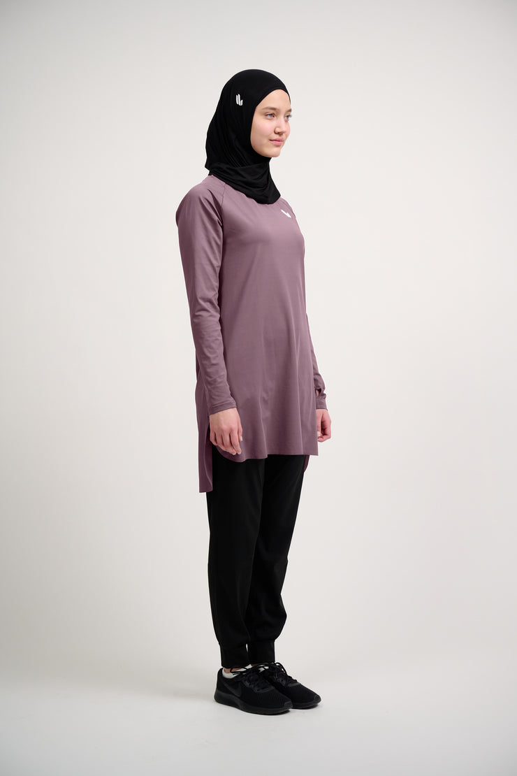 The Staple Modest Sports Dress- Lavender Rose