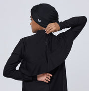 Modest Swim top #color_black