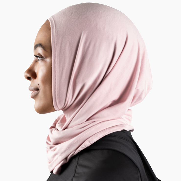 Bamboo cotton Sports Hijab pink