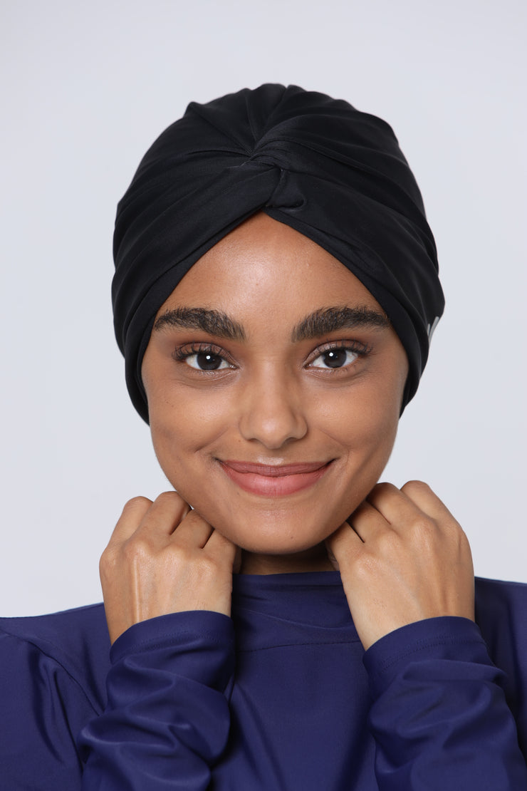 Swim Turban - Black